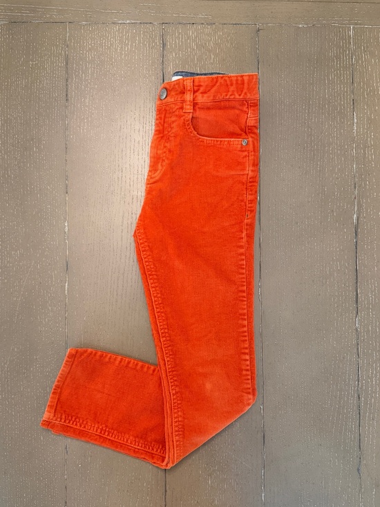 Mini Boden Other - Mini Boden Youth Boys’ Orange Corduroy Stretch Slim-Fit Pants • Size 9 (M)